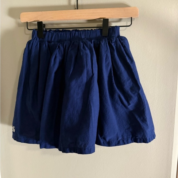 Joules Kids Skirt with Horse Embroidery - Navy Blue - Picture 5 of 8